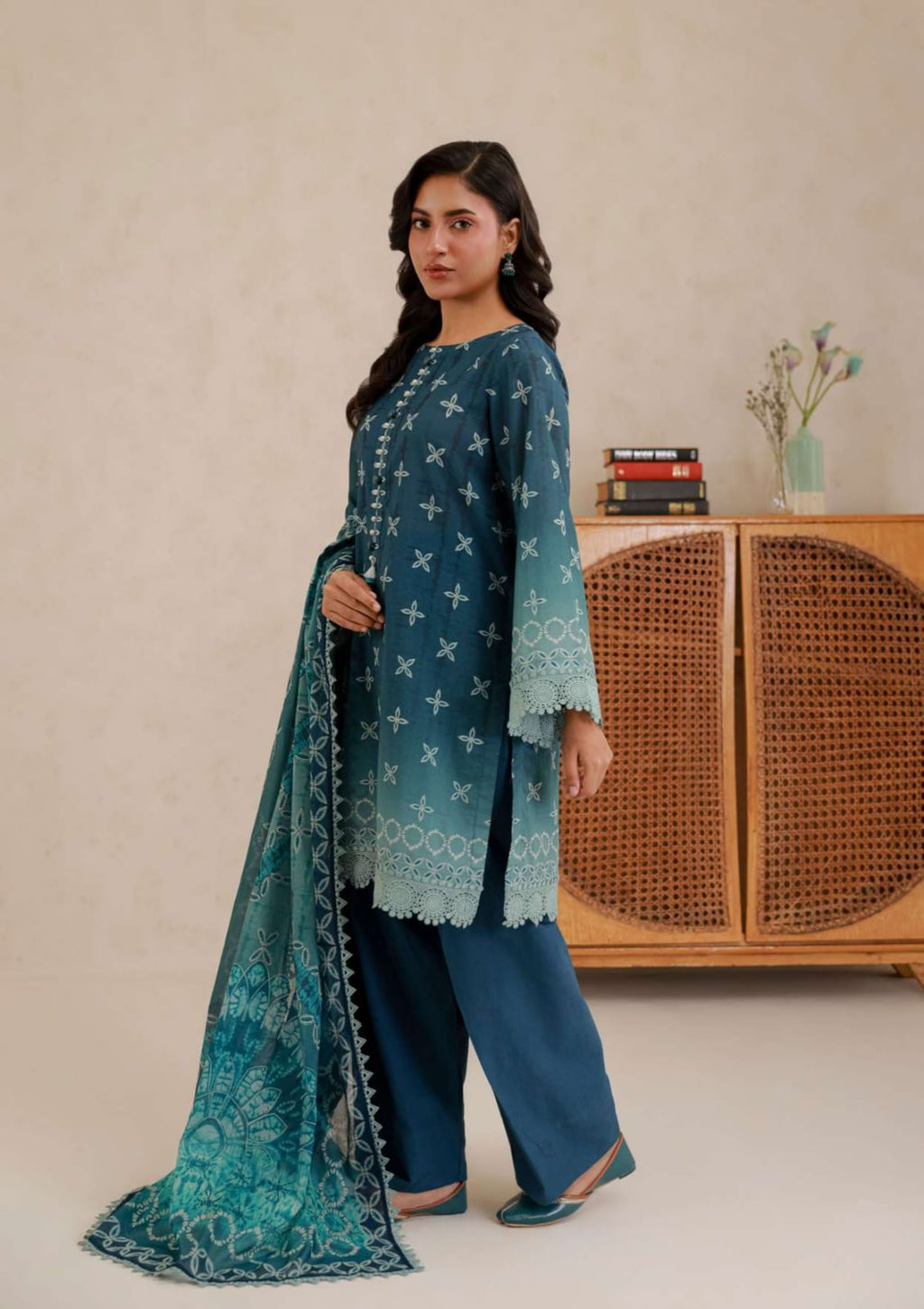 Aura Libas – Premium 3 Piece Unstitched Cotton Suit | Summer Collection | Flat 25% OFF ☀️✨